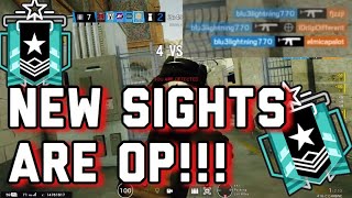 How to Hit Plat in 1 day, New sights are OP!!! | Rainbow Six Siege Operation Shadow Legacy PS4 screenshot 2