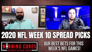 NFL 2020 Week 10 Best Bets Picks Against the Spread!