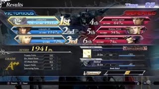 (DFFNT) Dissidia NT PS4 Garland gameplay (Blaze) Double kill