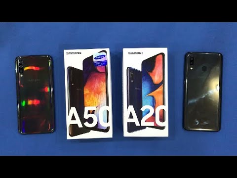 Samsung Galaxy A50 vs Samsung Galaxy A20