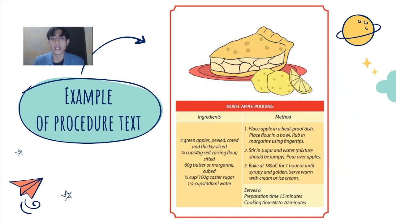 The Example of Procedure Text_PLP Adaptif 2021