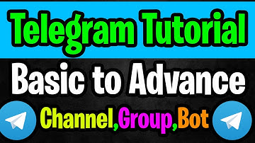 Telegram Tutorial 2022 :- How to Connect Channel And Group