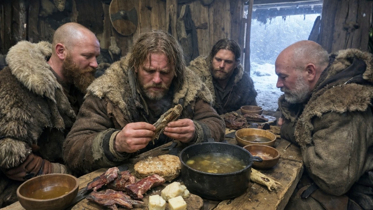 Cosa mangiavano davvero i Vichinghi per sopravvivere agli inverni più brutali?