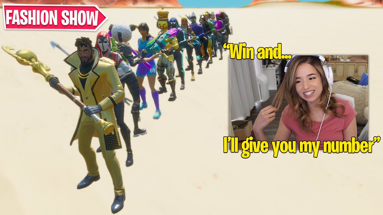 Fortnite Fashion Show! Skin Competition! Best DRIP & EMOTES WINS