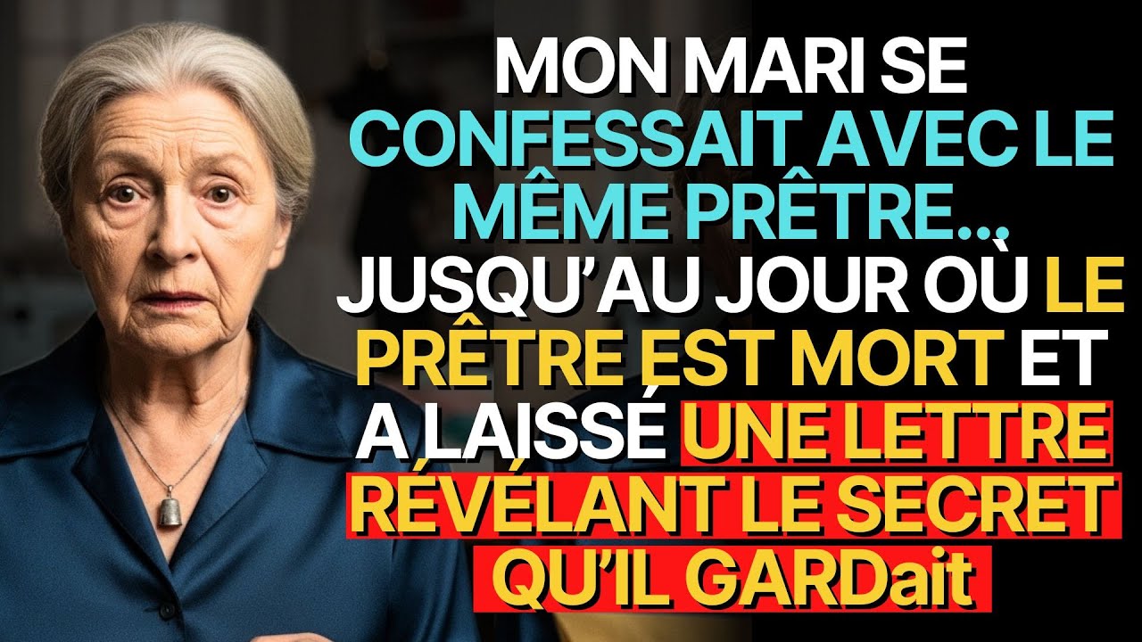 Histoire vraie de cette grand-mère👵💗: MON MARI SE CONFESSAIT AVEC LE MÊME PRÊTRE... JUSQU’AU...