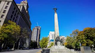 South African War Memorial | Toronto | Ontario | Canada | 4K Timelapse