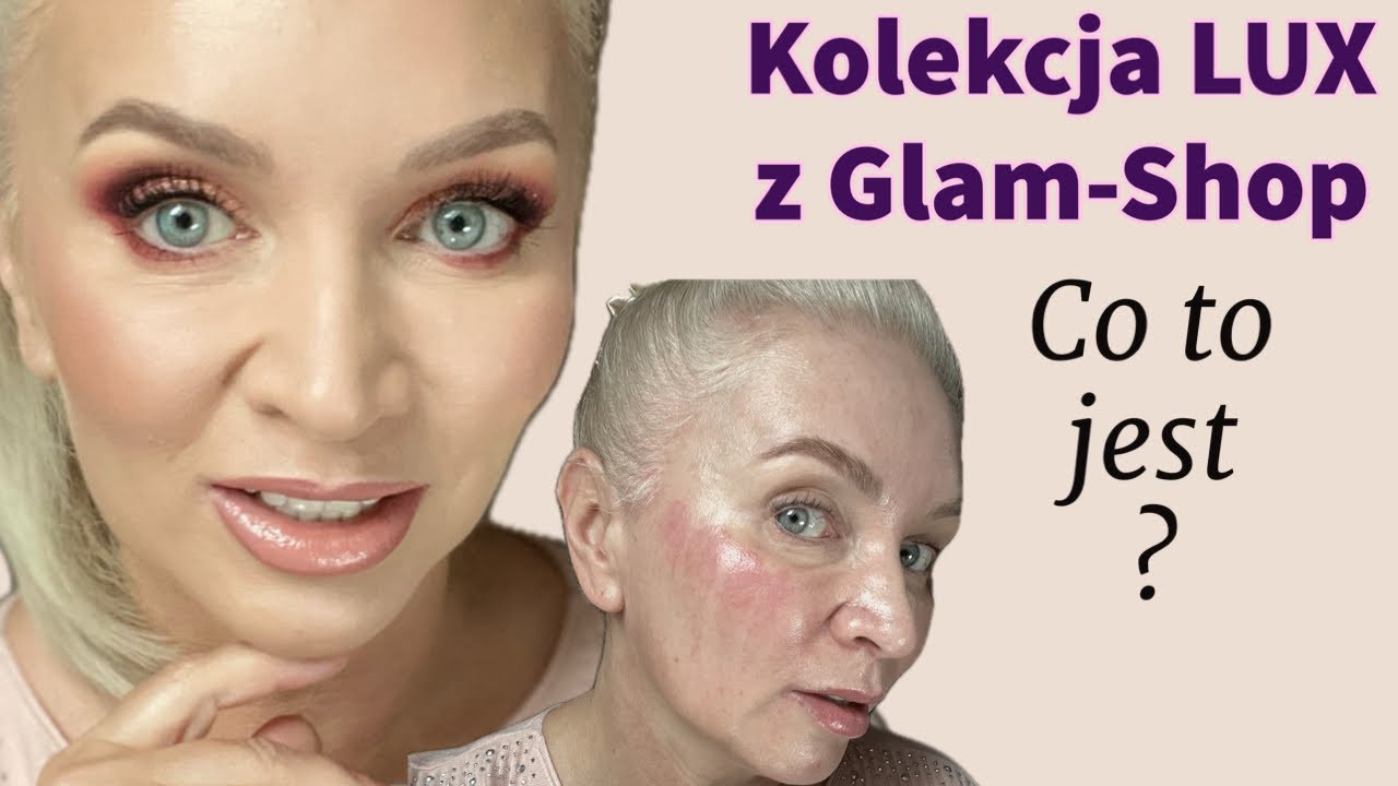 Ten podkład mnie uczulił 😱Kolekcja LUX z Glam Shop🤩 ‼️ Test 11h ‼️