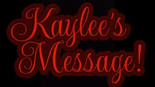 idaho 4 Kaylee's Messages about her death through Spirit Guides!