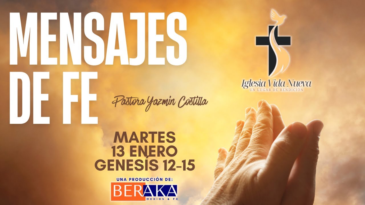 MARTES 13 DE ENERO - LECTURA DIARIA PS. YAZMIN COSTILLA