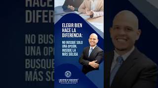 Más allá de una opción: la importancia de elegir la mejor estrategia migratoria #jesusreyeslaw