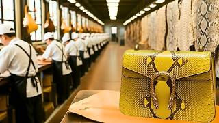 How the Gucci Dionysus Python Bag Is Made Through Rejection