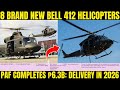 PAF Completes ₱6.3B Bell 412 Helicopter Deal: Delivery in 2026