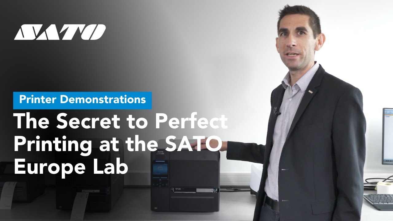 The Secret to Perfect Printing at the SATO Europe Lab - YouTube