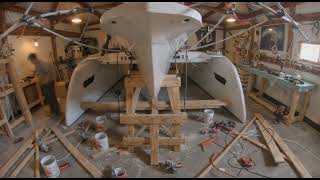 Extreme Lightweight Cruising Catamaran Build DIY Boat Plans