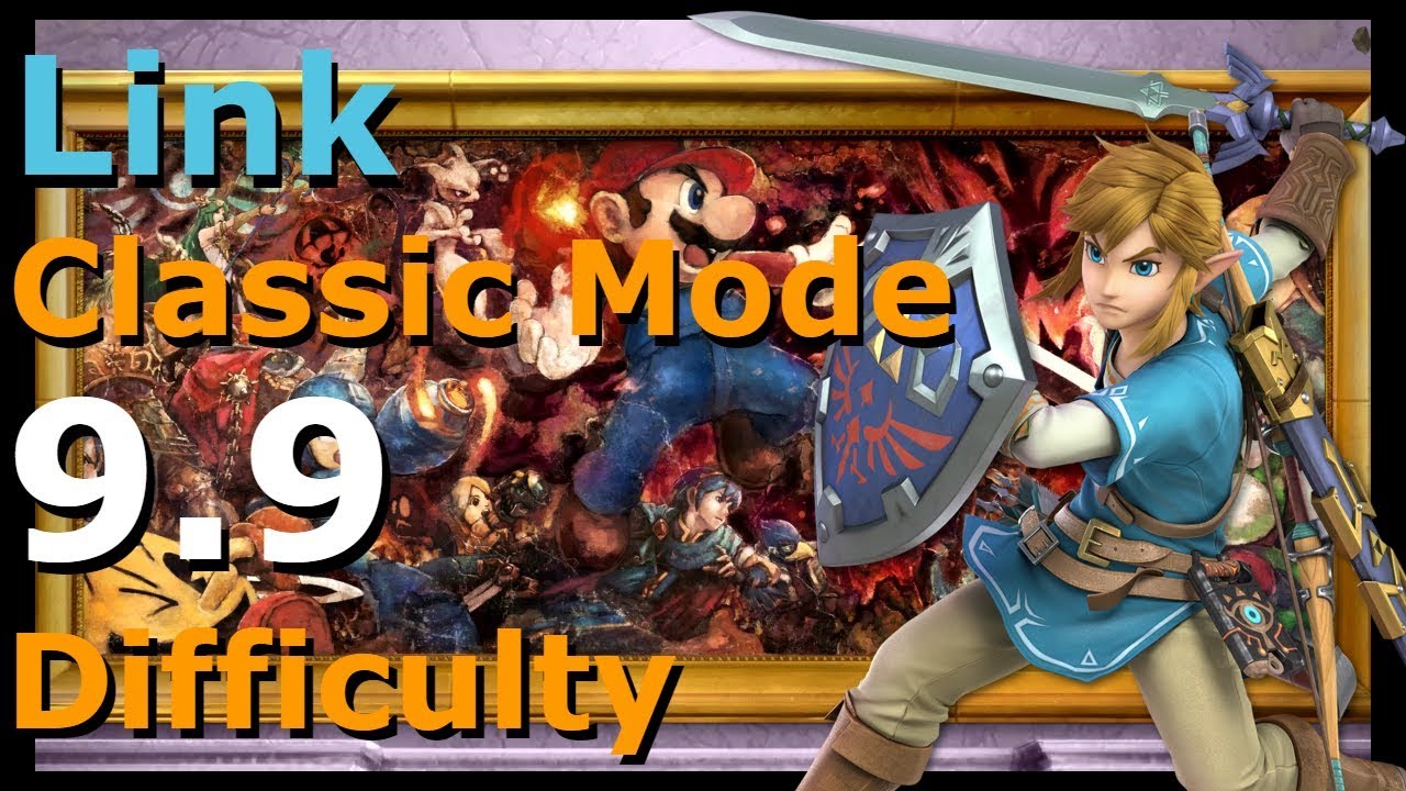 Super Smash Bros. Ultimate Classic Mode (9.9 Difficulty) (Link