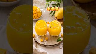 Mango Mogu Mogu Drink Recipe 🥭 Viral Summer Drink #shorts