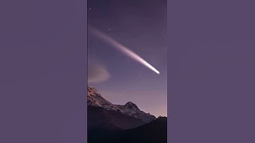 Rare Comet C/2023 A3 Tsuchinshan - Atlas #space #astronomy #astrophotography #comet