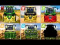 Fs14 Vs Fs16 Vs Fs18 Vs Fs20 Vs Fs23 Chaff Making Compare Timelapse