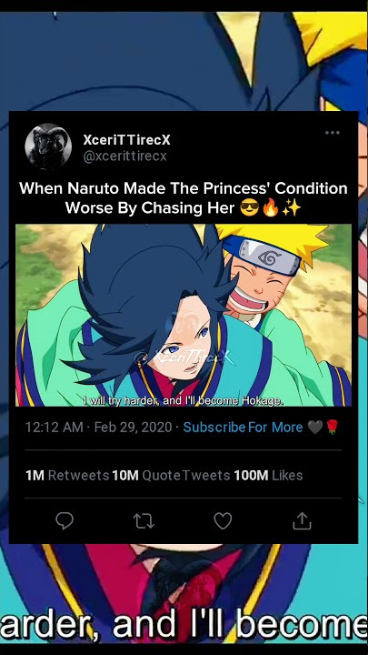 When Naruto Made The Princess' Condition Worse By Chasing Her 😎🔥✨ || #shorts #anime #naruto
