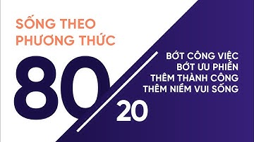 [Sách nói] Sống Theo Phương Thức 80/20 - Chương 1 | Richard Koch