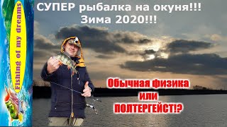 Отличная рыбалка зимой на окуня и загадочный ПОЛТЕРГЕЙСТ!!!