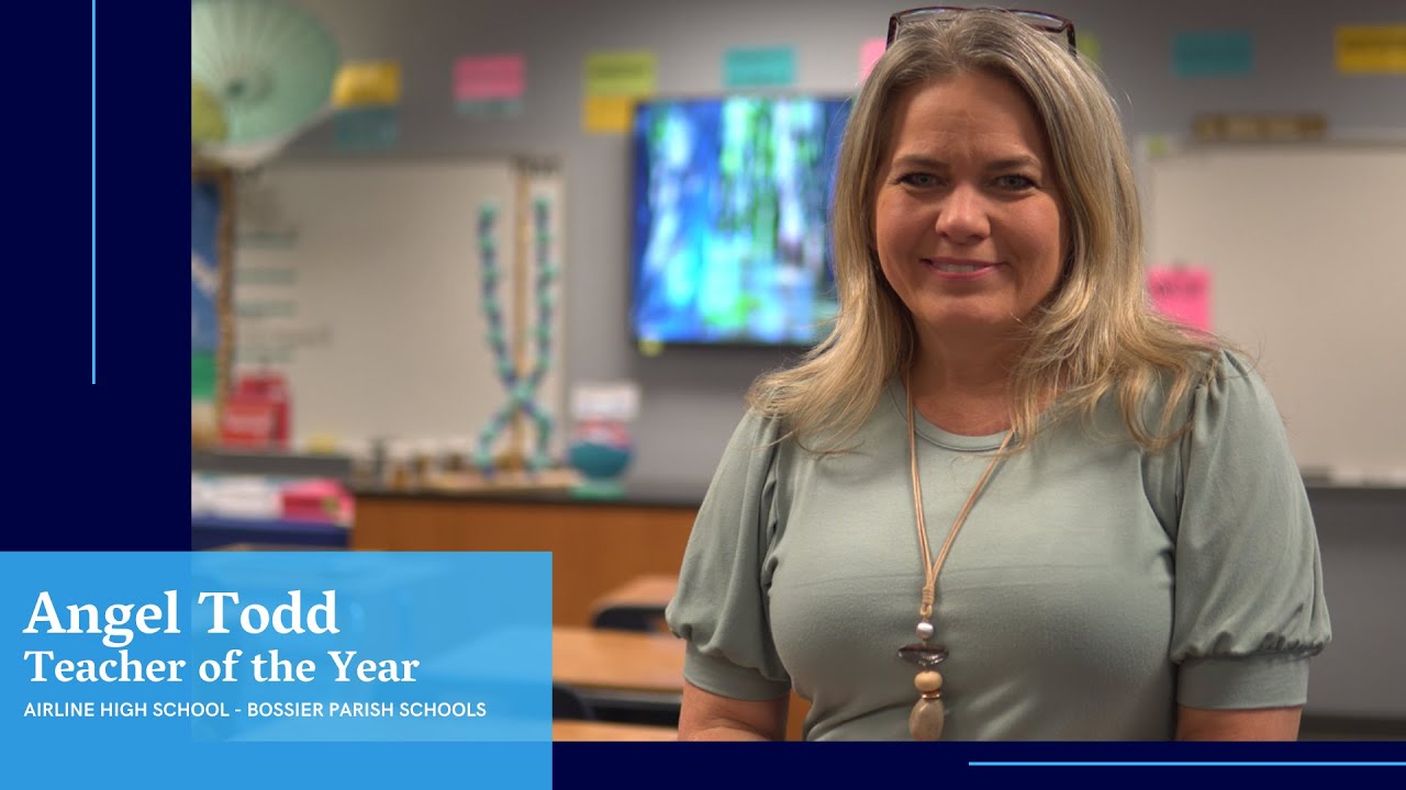 ANGEL TODD // TEACHER OF THE YEAR // AIRLINE HIGH SCHOOL