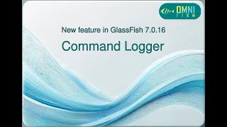 Command Logger - New feature in GlassFish 7.0.16