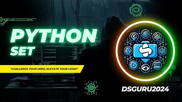 🔥 Test Your Python Skills with Challenging Sets MCQs! | Beginner to Advanced 🧠