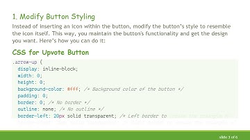 Creating an Upvote Icon Button: A Simple Guide to Fit Your Design Needs