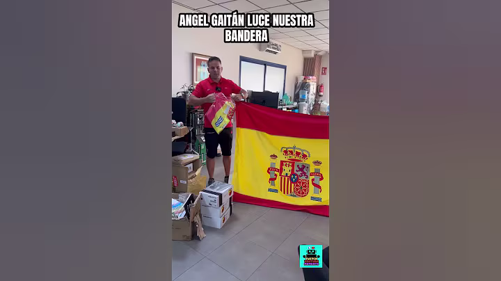 ANGEL GAITÁN RESCATÓ LA BANDERA DE ESPAÑA DE LA BASURA. "ORGULLOSO DE NUESTRA BANDERA"