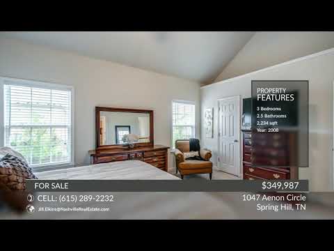 1047 Aenon Circle, Spring Hill, TN home video tour