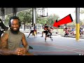 Hooper HOOPER Gets TACKLED By Trash Talkers! 5v5 Basketball