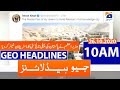 Geo Headlines 10 AM | 26th October 2020