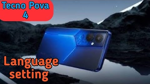 Language Change In Tecno Pova 4, Language Setting In Tecno Pova 4, How To Change Language In Tecno