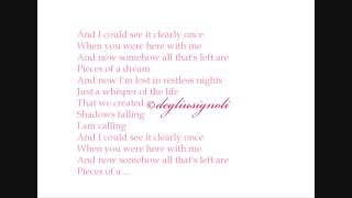 Pieces Of A Dream - Anastacia Karaoke Instrumental