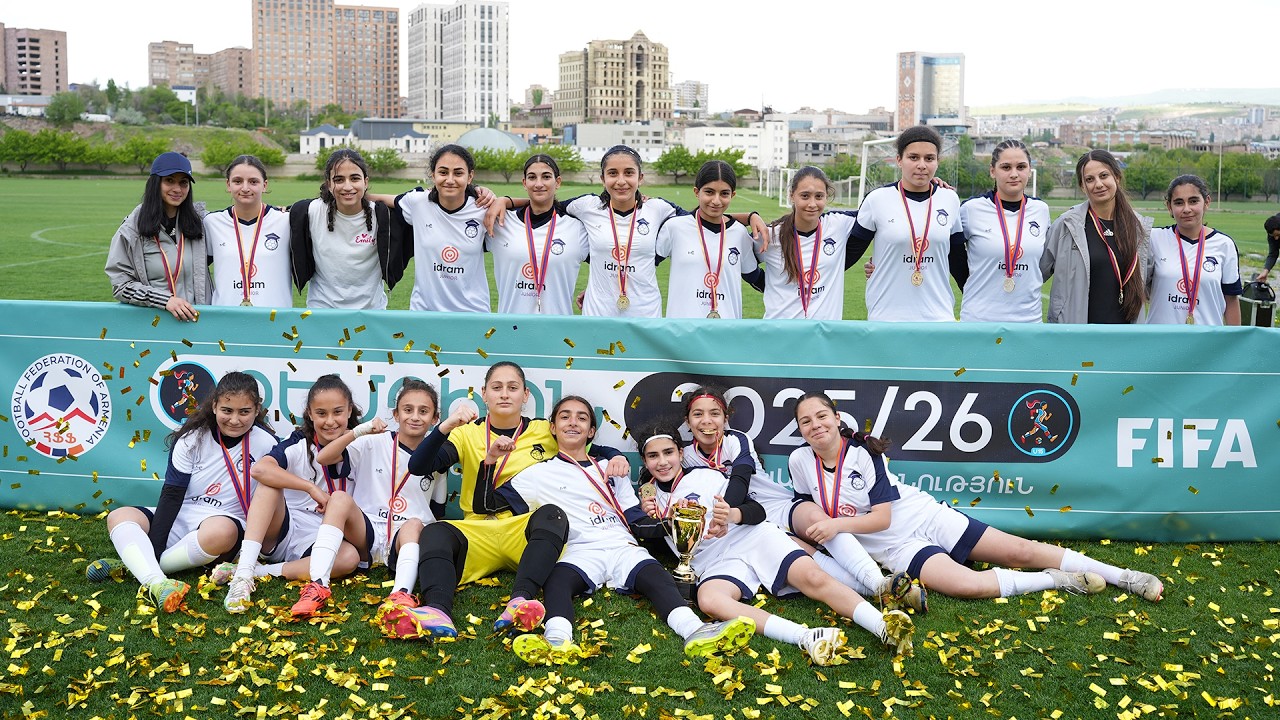 Academy-1 are the champions of the Girls’ U15 youth championship