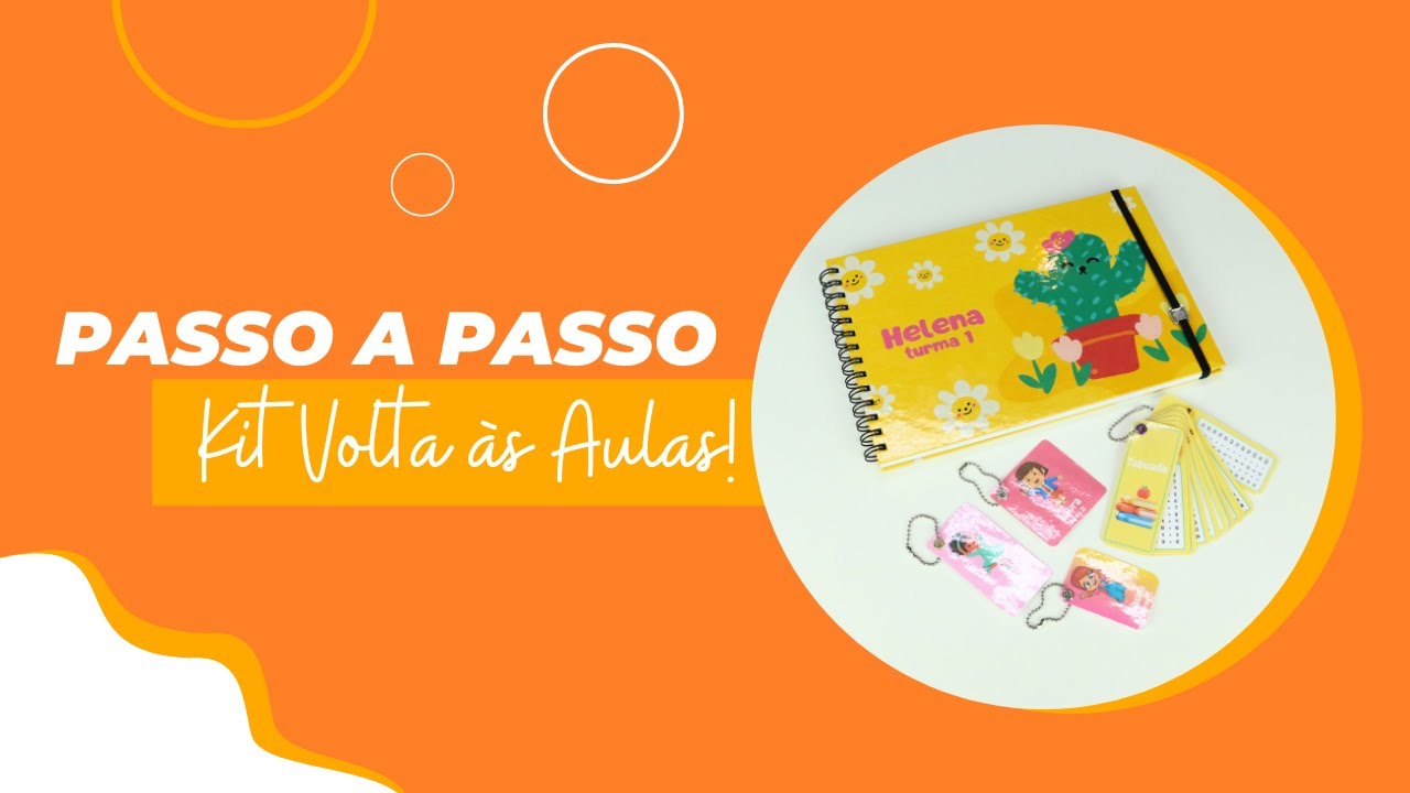 Capa do vídeo Passo a passo Kit Caderno de desenho + tabuada | Volta às aulas Marpax