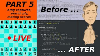 Deobfuscating world's smallest chess program in JS - part 5 - breaking down king capture logic