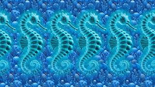 Am I Blue? - 3D Stereogram Illusions