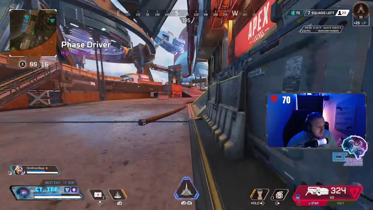 Lil Apex late night sesh, grinding to get better! | BrainGang