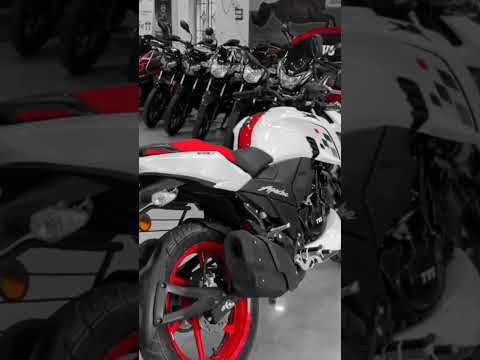 2023 TVS Apache rtr 160 4v bs6 New White Colour || Apache rtr 160 4v New || rtr 160 4v || #hjbike04