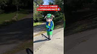 CHUCK E CHEESE SKATEBOARDING‼️#shorts