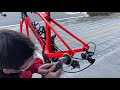 自転車の塗装補修　TREK 2021年モデルMadone SL 6 仕上げ編