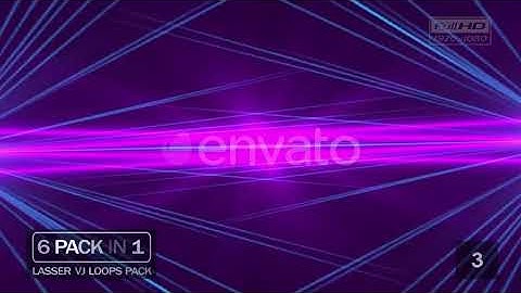 Lasser Vj Loops Pack | Motion Graphics - Videohive template