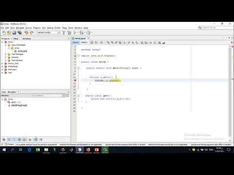 66-دورة أساسيات جافا return array from method