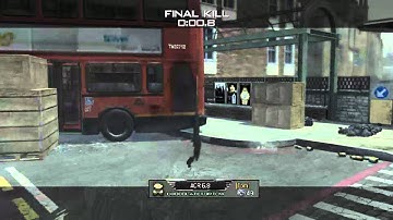 MW3 Epic Throwing Knife Final kill !