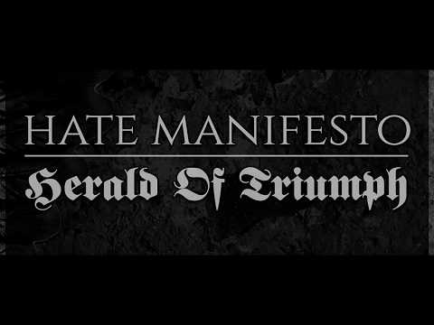 Hate Manifesto "Herald Of Triumph" (lyric video)