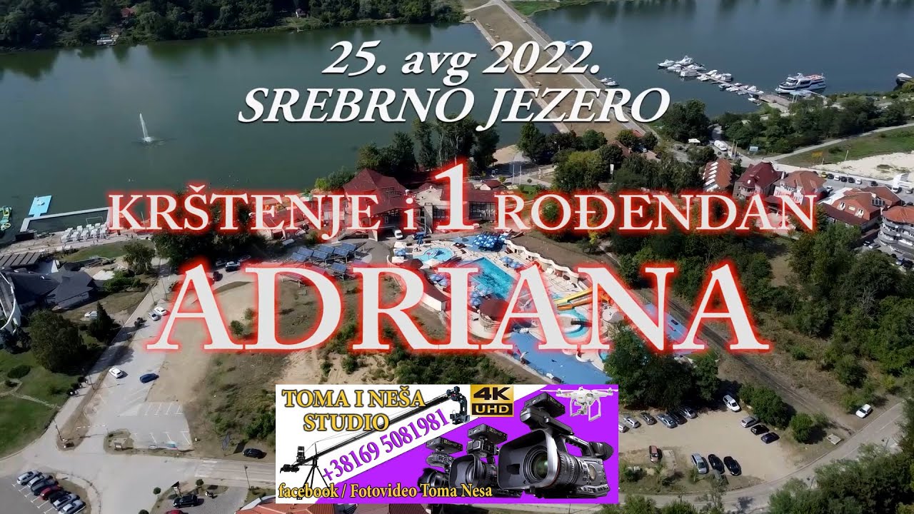 Milica Jokic,  Nikola Ajdinovic, Kazanova, Momir i Manuel- ADRIANA krstenje i 1 rodjendan