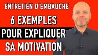 Comment dire que l'on est motive ?