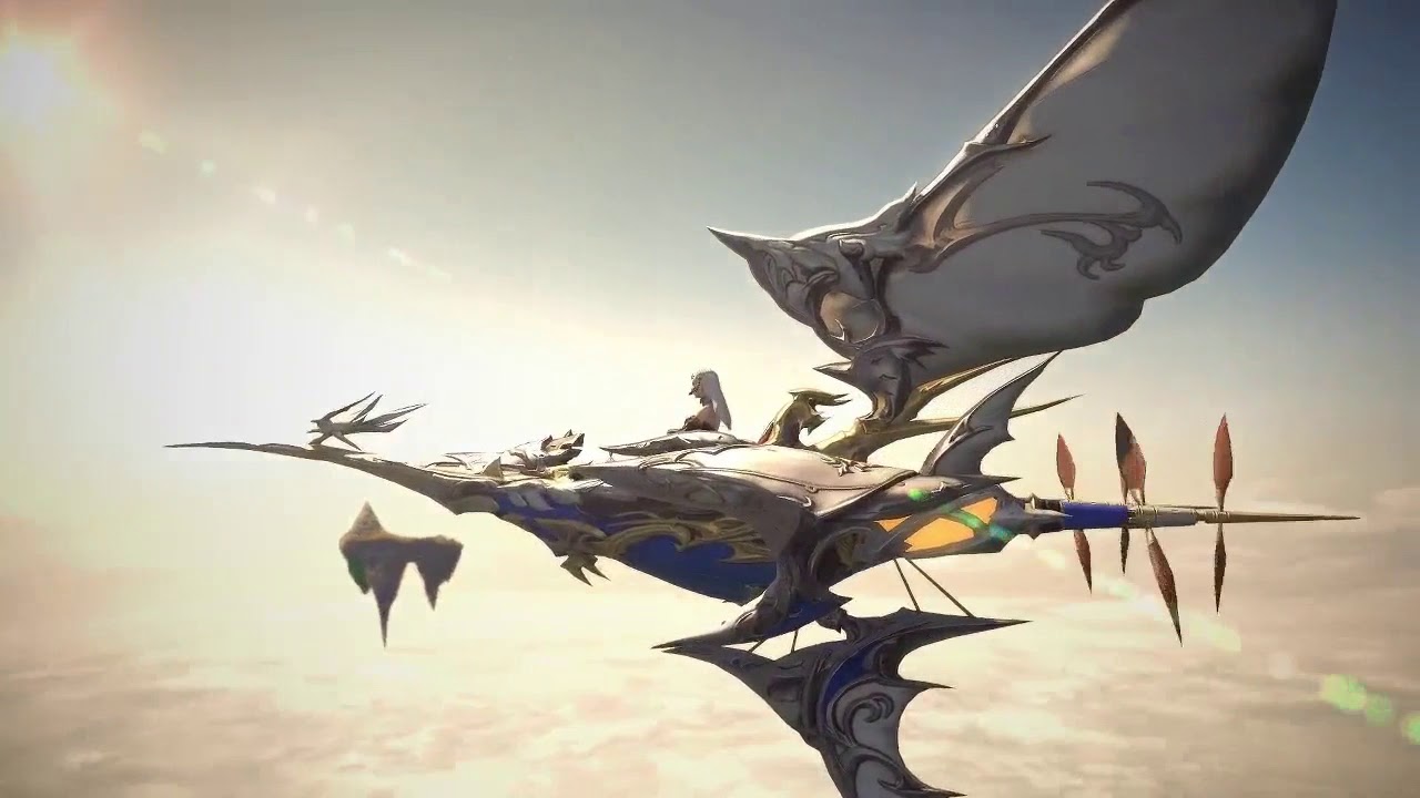 The true purpose of the Falcon Mounts FFXIV STORMBLOOD YouTube